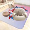 Cartoon M-Myaku-Myaku Entrance Door Mat Washable Non-Slip Living Room Sofa Chairs Area Mat Kitchen Welcome Doormat