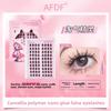 Camellia Nano-glue False Eyelashes Large Capacity 10 Rows Lazy Cat Elf Natural Thick Glue-free False Eyelashes