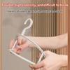 10pcs Seamless Hanger Is Non-deformable, Non-slip and Shoulder-free, Which Is Very Suitable for Drying and Storing Clothes In The Wardrobe.