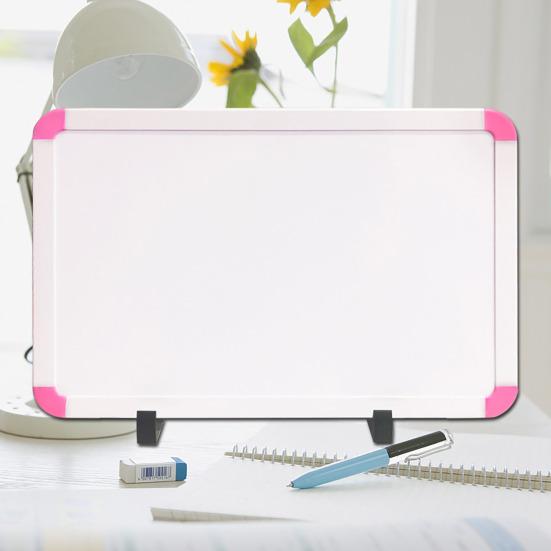 Dry Erase Magnetic White Board 8" X 12" Double-Sided Desktop Whiteboard with Stand Portable Small Whiteboard for Home Office School Drawing