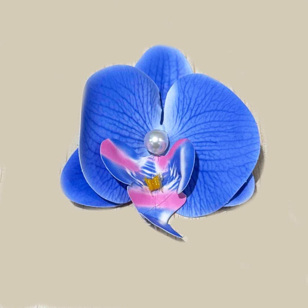 Butterfly Orchid Orchid Flower Hairpin Pearl Girl Hair Clip Sweet Flower Hair Clip Women