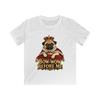 Regal Pug Crown Royal Dog Humor Pet Lover Kids Softstyle Tee