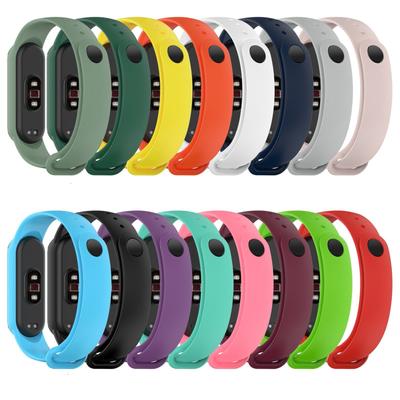 Дышащий ремешок для браслета умных часов Mi Band 5 5NFC 6 6NFC