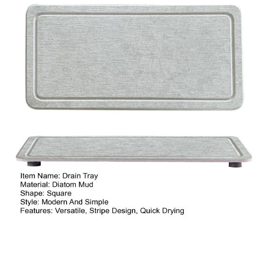 2 шт. водопоглощающий каменный поднос быстросохнущий диатомит подставка под раковину противоскользящая кухонная губка