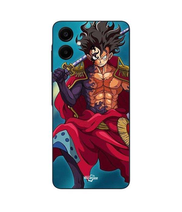 Coque de téléphone - Maniacase - Samsung Galaxy A06 - Silicone - Souple - One Piece Luffy Gear 5