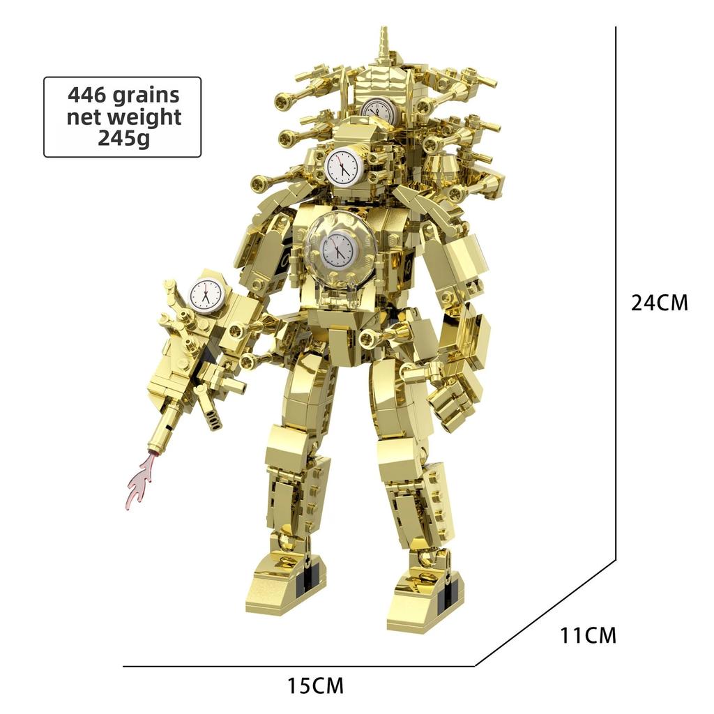 King Building Blocks Toy Speaker TV Boss Kamala Titan TV Man Building Blocks Set Детские игрушки