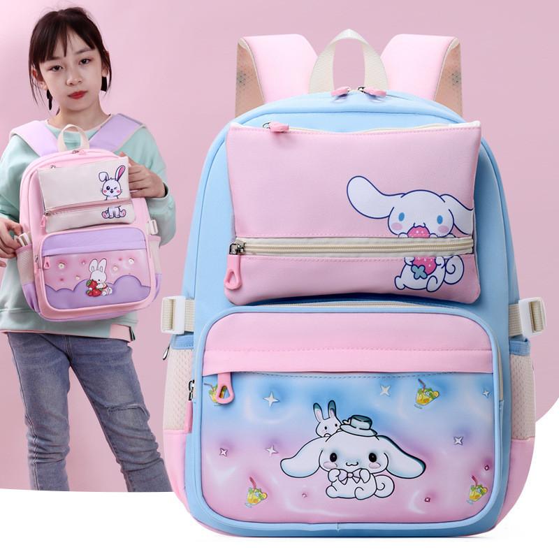 Lightweight Cute And Elementary School Backpack For Boys And Girls With Cartoon Characters