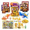 Smashers Dino Island Gold Treasure Hunt (Orange) by ZURU - Interactive Collectible Treasure Hunt Themed Toy