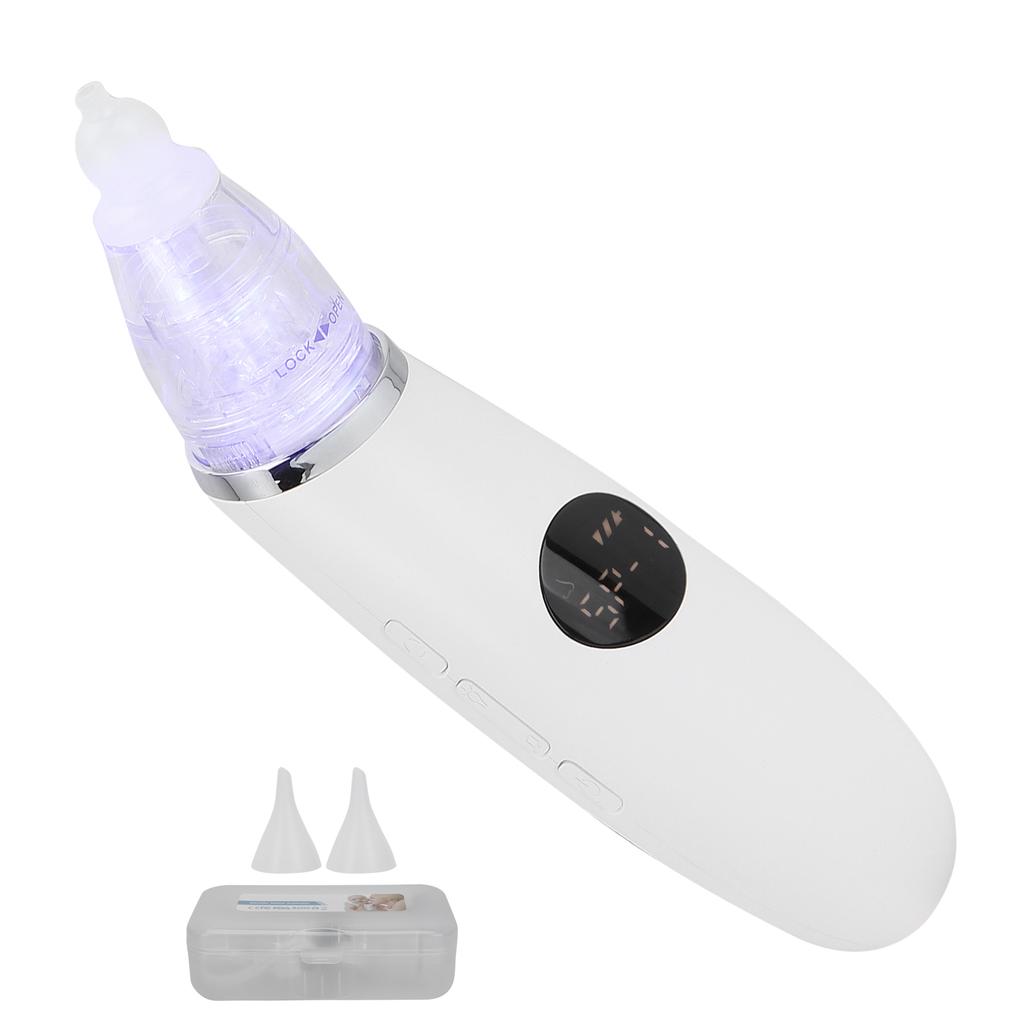 3 Gears Baby Nasal Aspirator LCD Screen Electric Nose Sucker Remover for Kids Toddlers