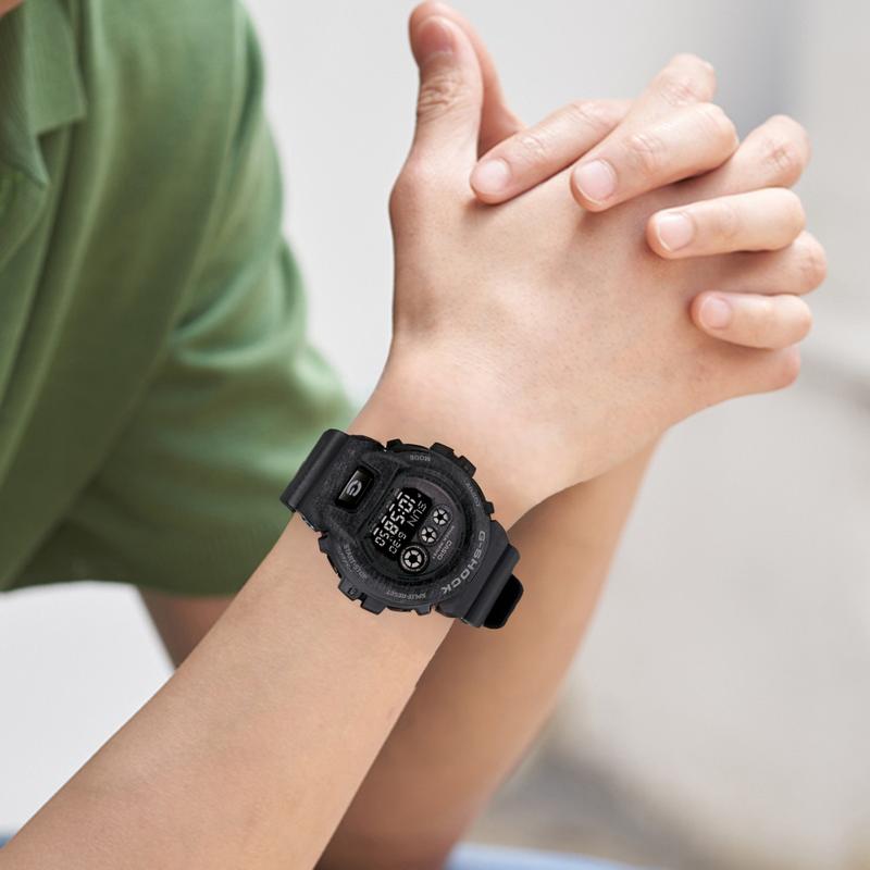 Casio Серия с двойным дисплеем LCD/Стрелочным Серия G-SHOCK Серия с тематическим дизайном Персонализированная текстура Спорт и Отдых Кварцевый Механизм Ремешок из Смолы GD-X6900HT-1