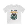 French Bulldog Dog Funny Cute Cartoon Attitude Burrito Kids Softstyle Tee