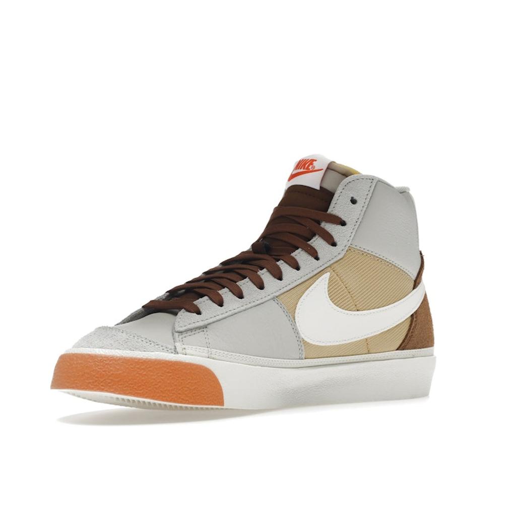 Nike Blazer Mid 77 Pro Club Remastered - Pecan Men Sneakers Cream Light-Bone Sesame DQ7673-001