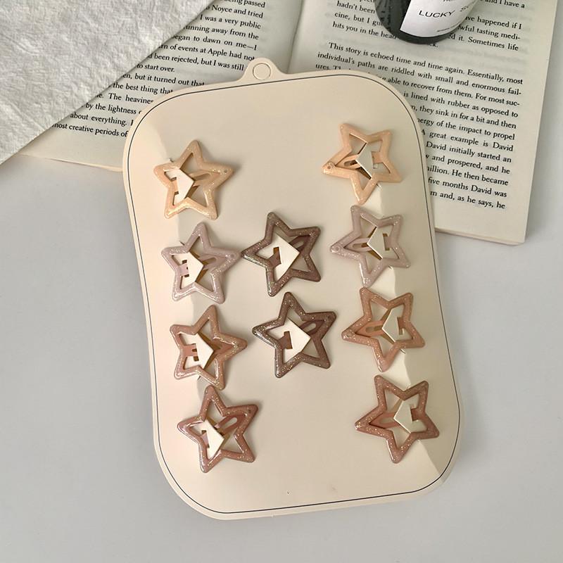 10pcs Children Hair Pin Dot Simple Colorful Hair Clips for Girls Princess Sweet Hair Clips Headwear Girls Kids Hair Accessories