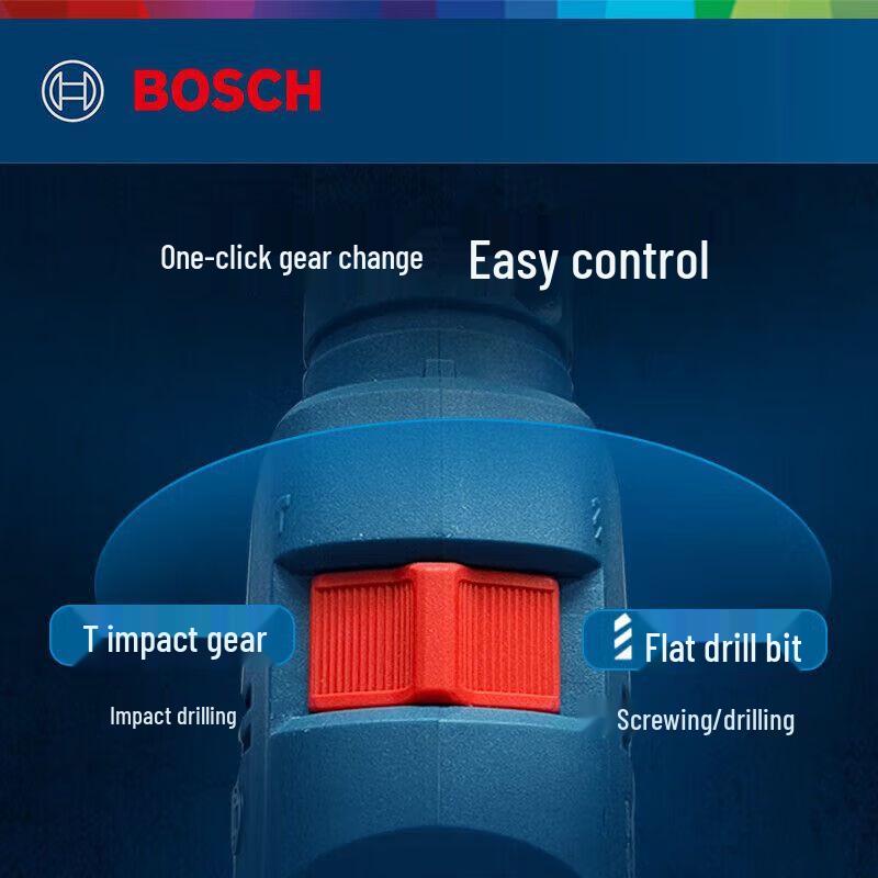 Bosch GSB600 Impact Drill & Electric Drill Household Tool Set CN plug (adapter included)