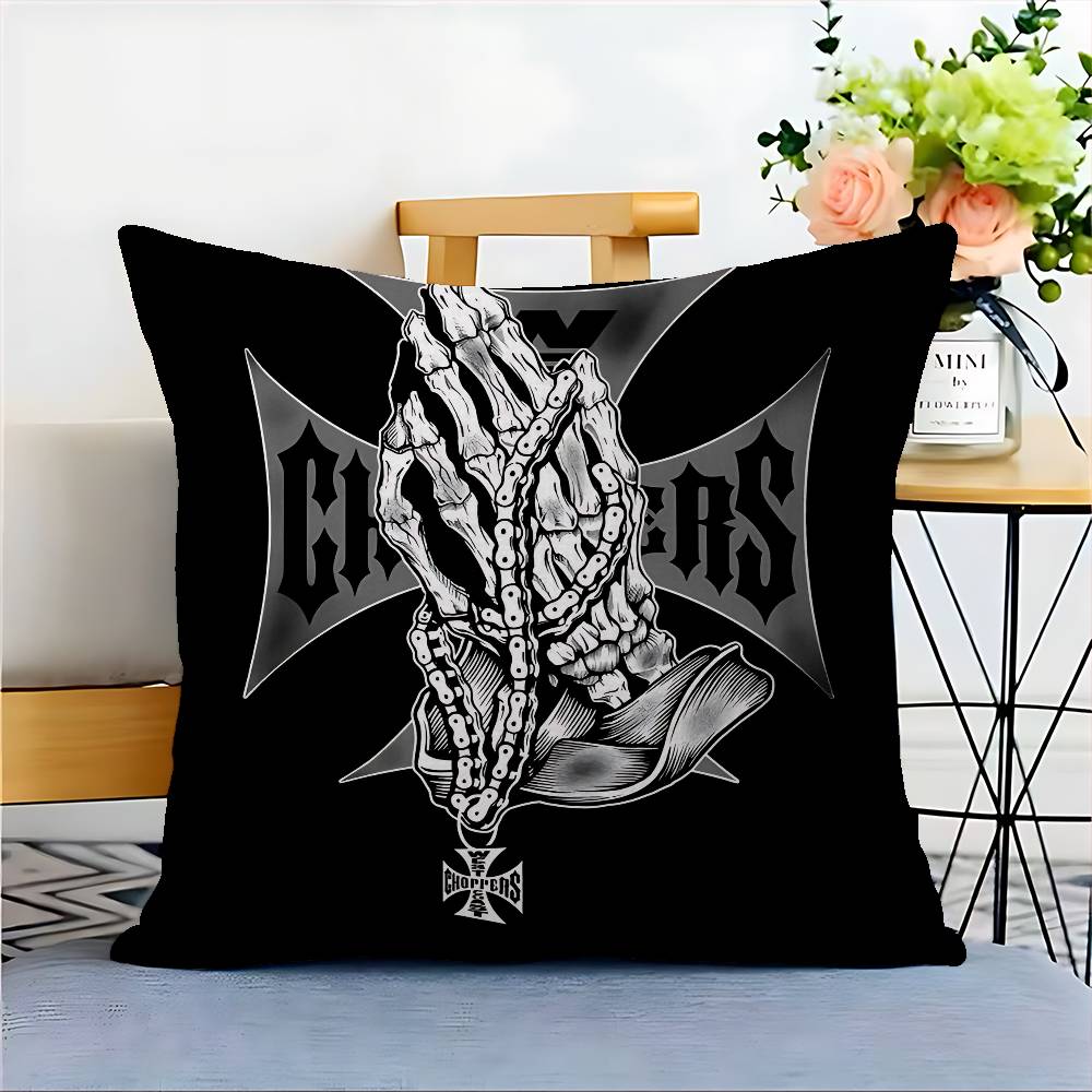 West C-Coast C-Choppers Pillow Cover For Bedroom Room And Living Room Sofa Decorative Cushion Cover