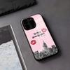 Чехол для телефона TV G-Gossip-G-Girl для IPhone 17 Air 16 E Pro Max 15 14 13 Mini 12 Pro 11 Max Plus Черный Стеклянный Чехол