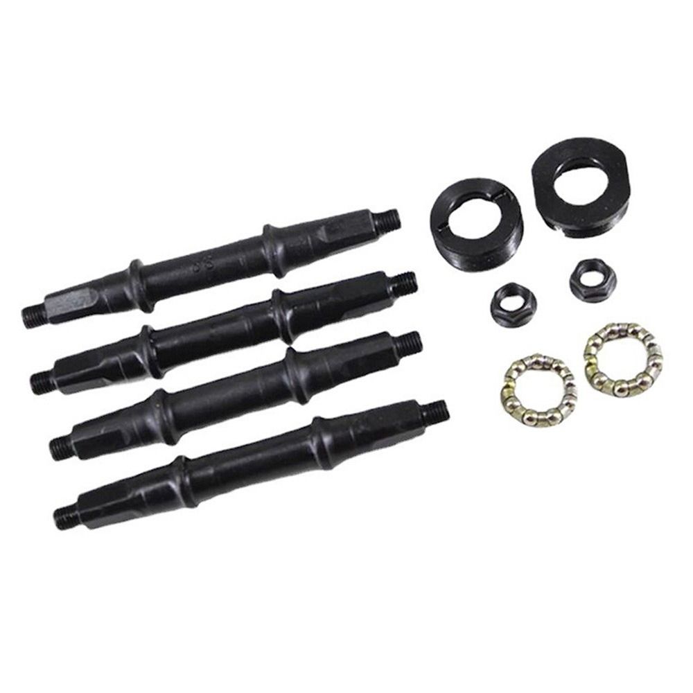 Ось для каретки 68 мм, квадратное отверстие, одинарная или комплект оси, каретка велосипеда