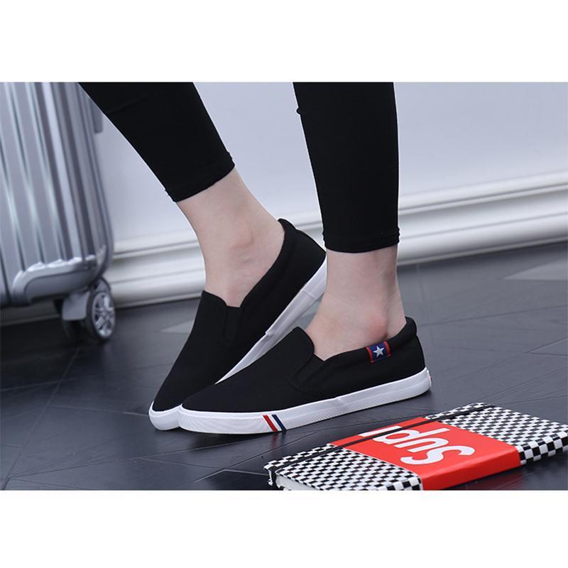 Мужская повседневная обувь Дышащая и легкая универсальная мужская парусиновая обувь Женская обувь для ленивых