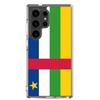 Coque Téléphone - Samsung - Galaxy S24 - Drapeau République Centrafricaine - Souple - Multicolore