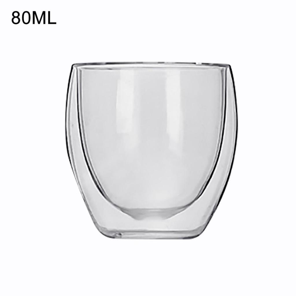 E&F Store Home Double Wall Heat Insulation Tea Coffee Milk Mug Drink Glass Cup Drinkware Popular