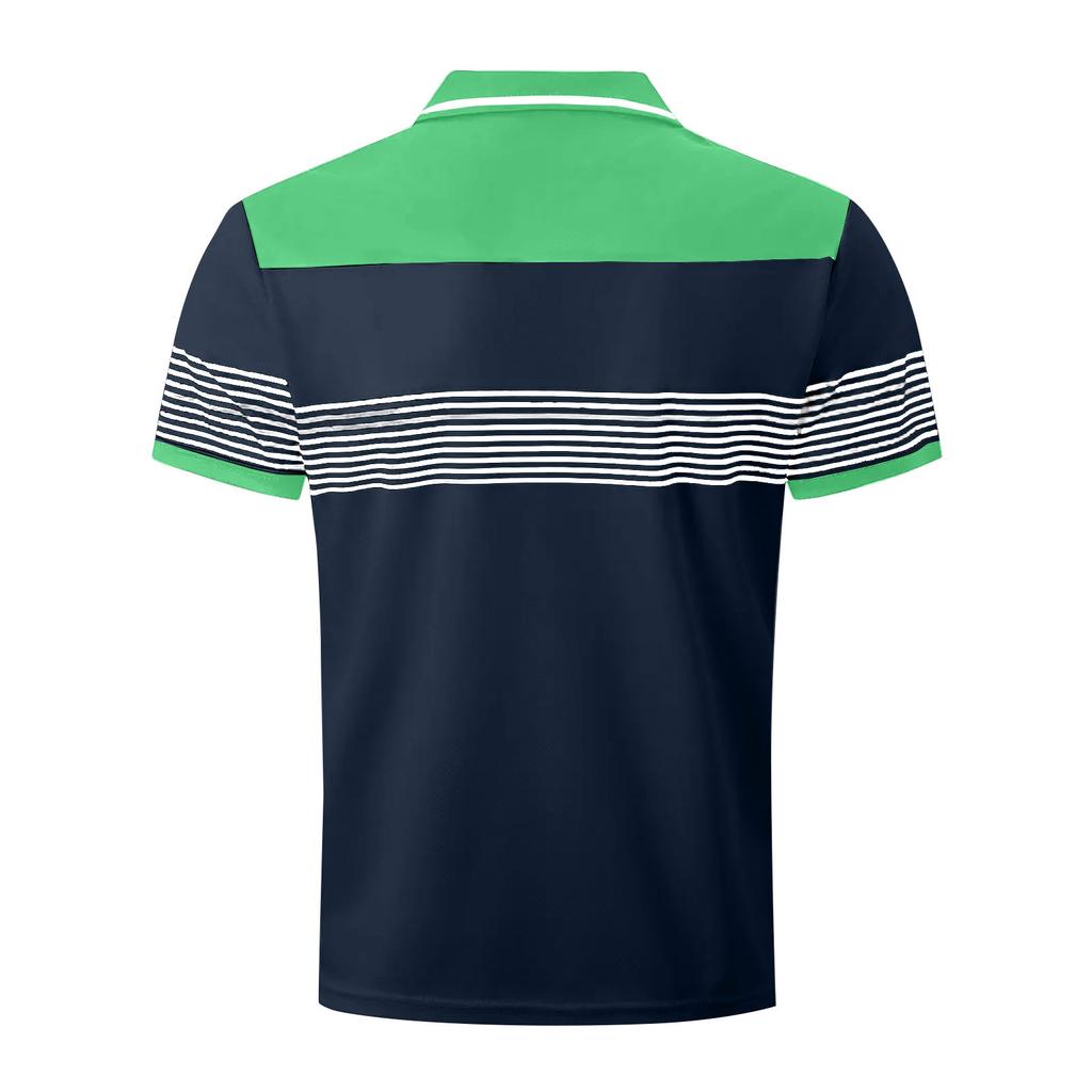 Men's Summer Leisure Culture Breathable Short Sleeved Shirt Top