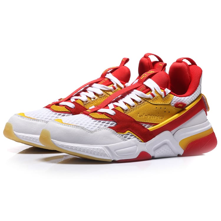 Li Ning Journey Амортизация Скользкие Устойчивые к истиранию Дышащие Легкие Низкие Кроссовки для бега Женские AGLN246-2