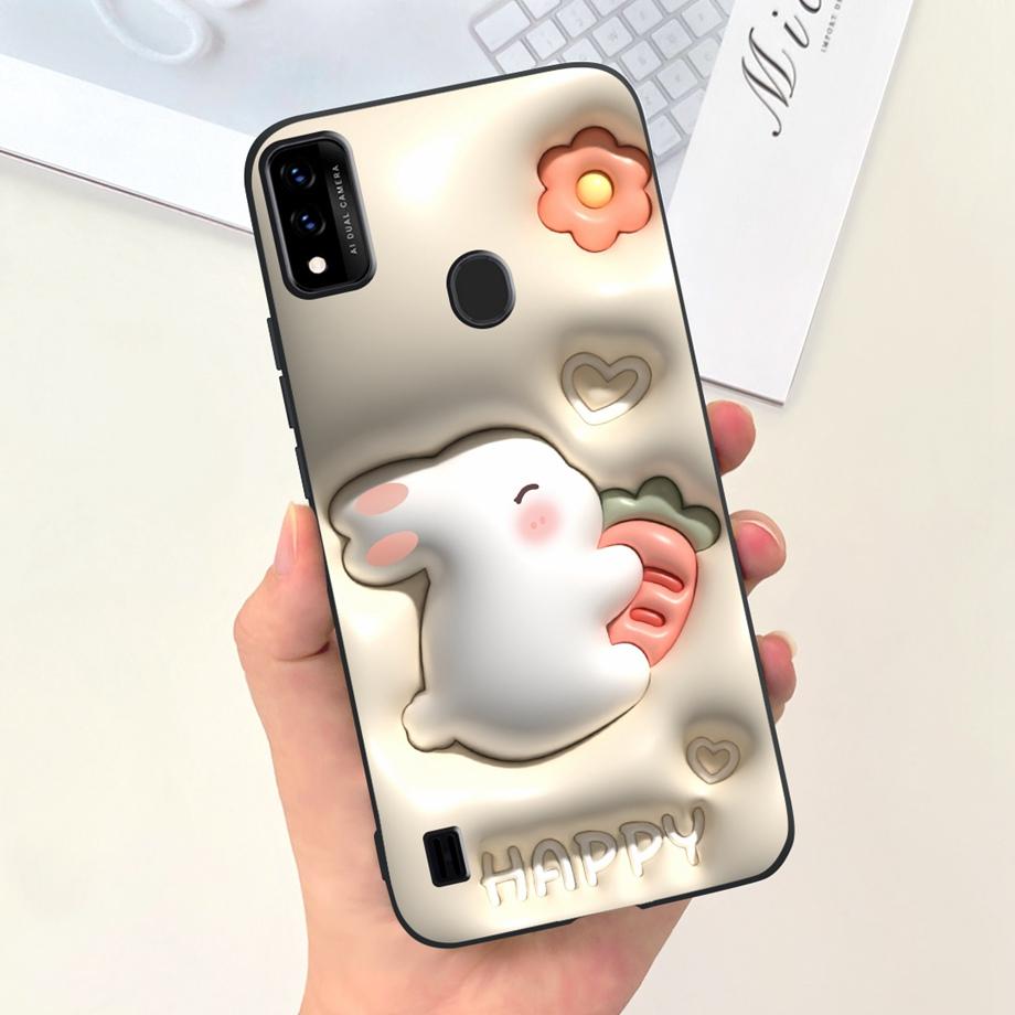 Чехол для телефона ZTE Blade A51 A71 2020 Задняя крышка ZTE Blade A7020 A7s Стильный узор Мягкий силикон ТПУ Чехол-бампер Panda