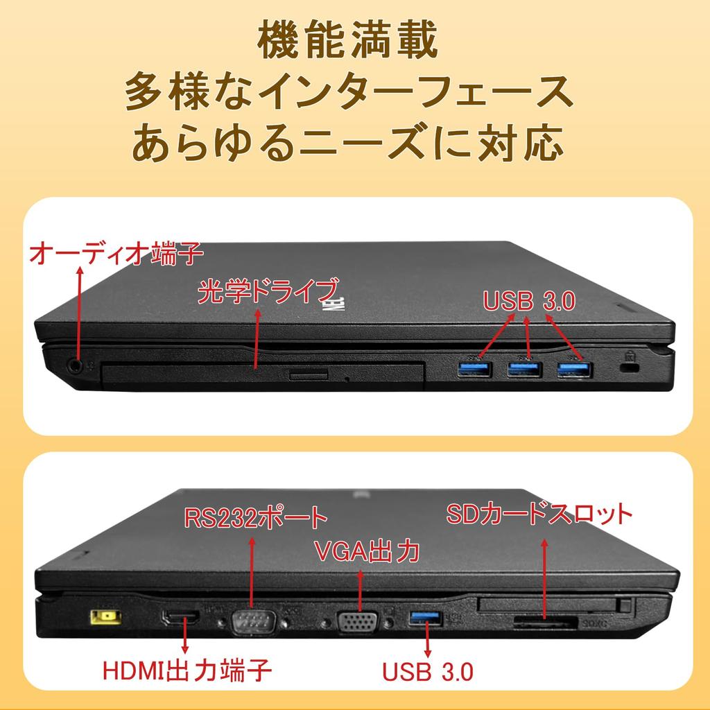 Refurbished NEC VersaPro 8th Generation Core To Windows 11 Microsoft Office Numeric and Wireless Mouse Numeric 16GB 512GB VKM17/VKT16 Laptop,
