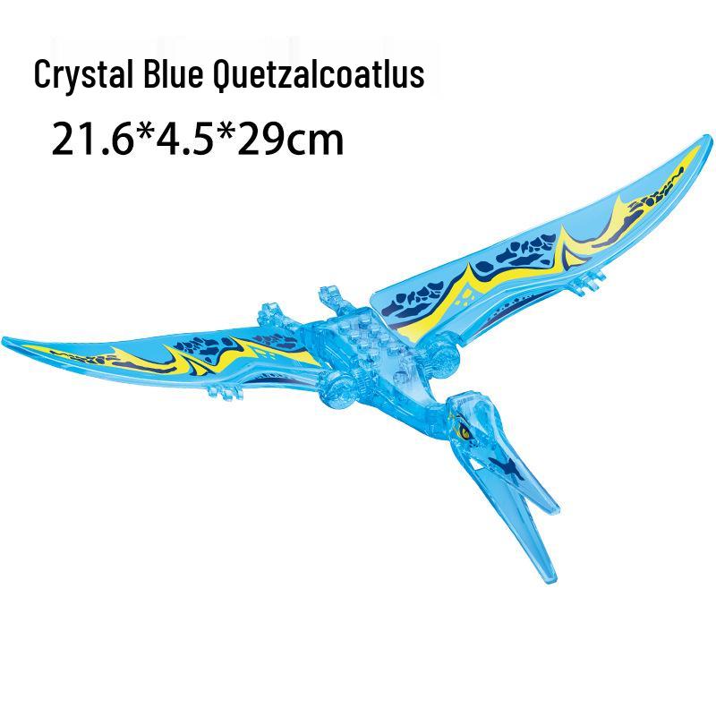 Строительные блоки динозавров юрского периода: Собранный T. Рекс, Брахиозавр, Карнотавр, Дилофозавр