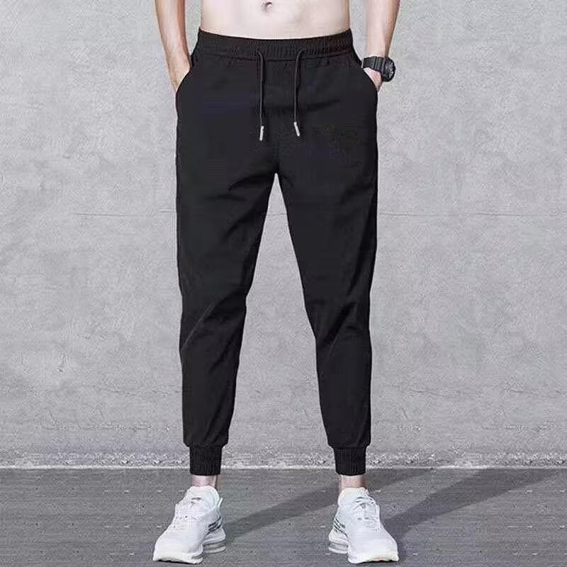 Мужские толстые теплые повседневные брюки из овчины - большие, свободный крой, 3 цвета, с карманом на молнии