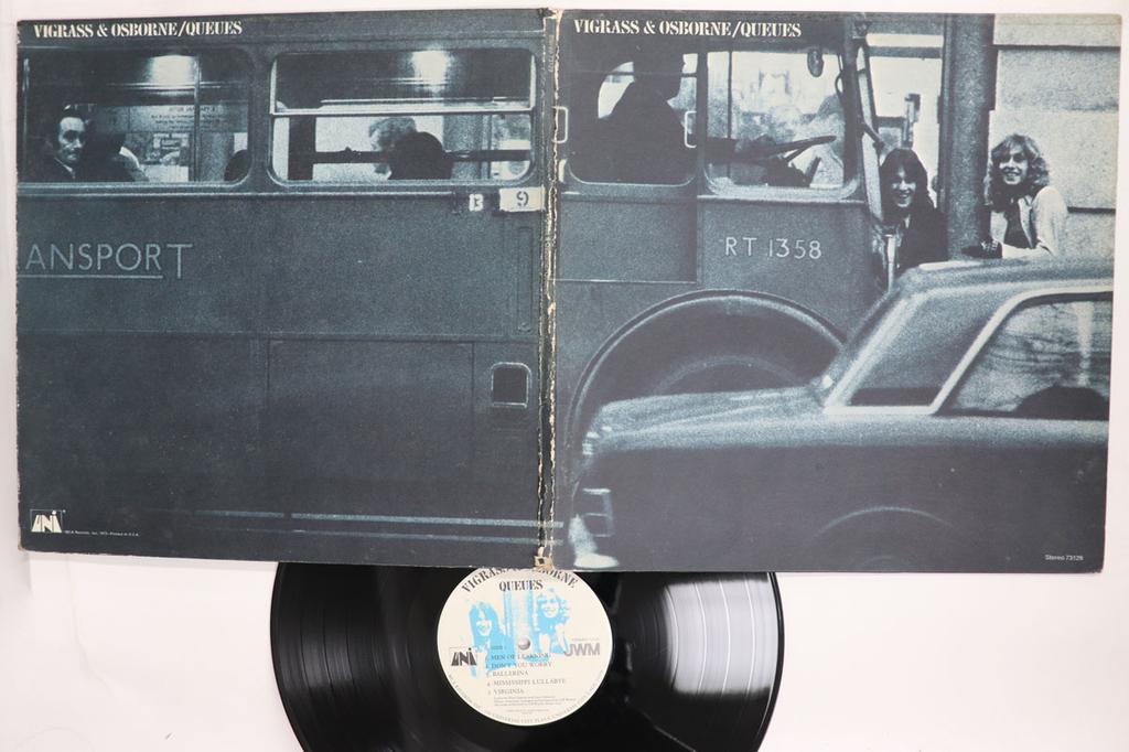 Виниловая пластинка VIGRASS OSBORNE Queues 73129 UNI 1972 US Rock Б/у