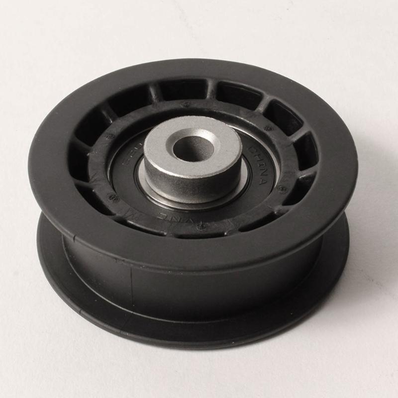 Mower Single Slot Black Pulley Lawn Mower Flat Idler Pulley Lawn Mower Idler Pulley For 15280 106-2176 Lawn Mower