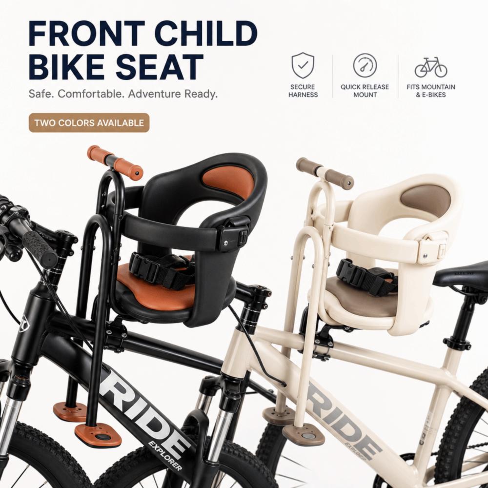 Pedal Child Bicycle Seat Armrest Front Child Seat for MTB Universal Child Safety Seat  Cycling