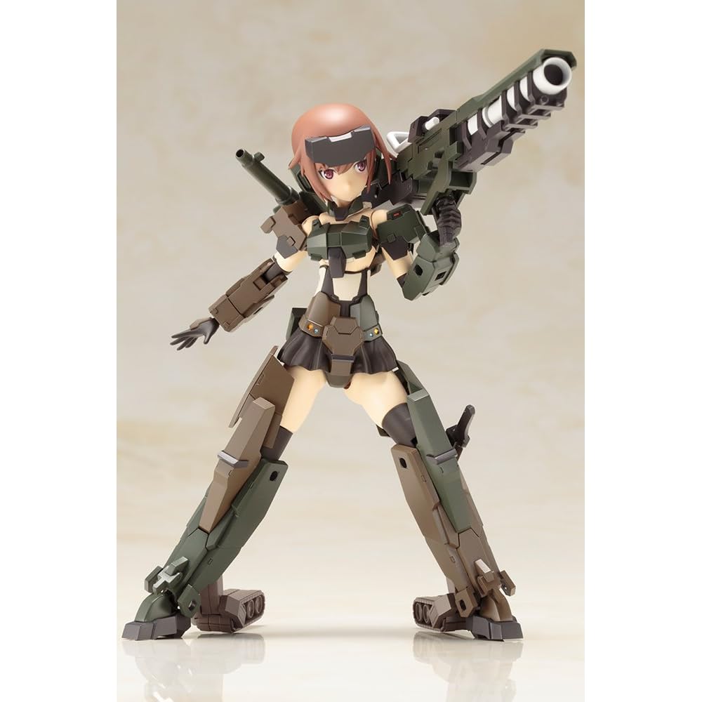 Набор для сборки Frame Arms Girl Goryu 10th Style с LittleArmory 150 мм, не в масштабе, предварительно окрашенная пластиковая модель