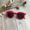 Children'S Fashionable Plastic Round Frame Sunglasses 9021 Ocean Film Running Rivers And Lakes Sunglasses Trendy Glasses