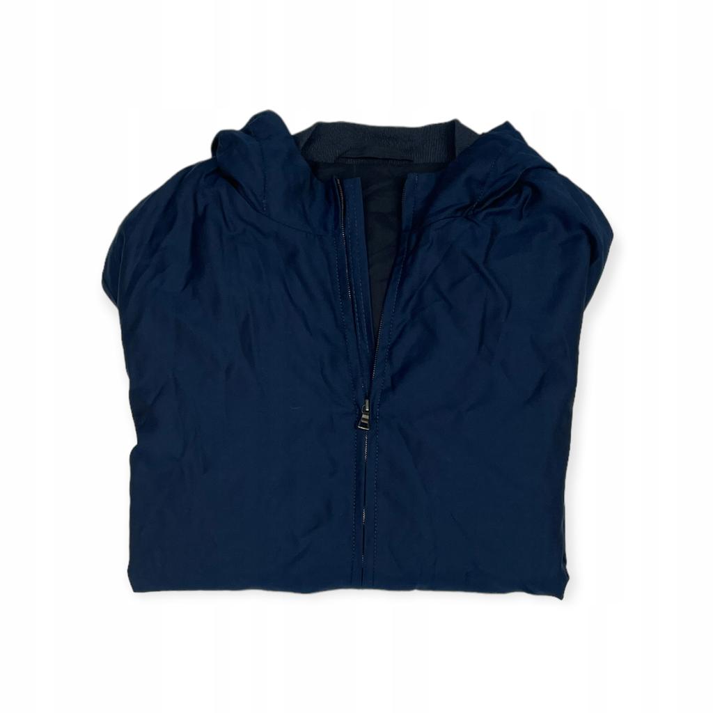 Men's Jacket Hood Navy Blue BLAZEK ITALY L - Used