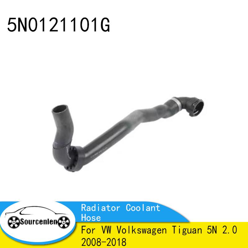 Brand New OEM 5N0121101G 5N012-1101G Radiator Coolant Hose Cooling Pipe Assembly for VW Volkswagen Tiguan 5N 2.0 2008-2018