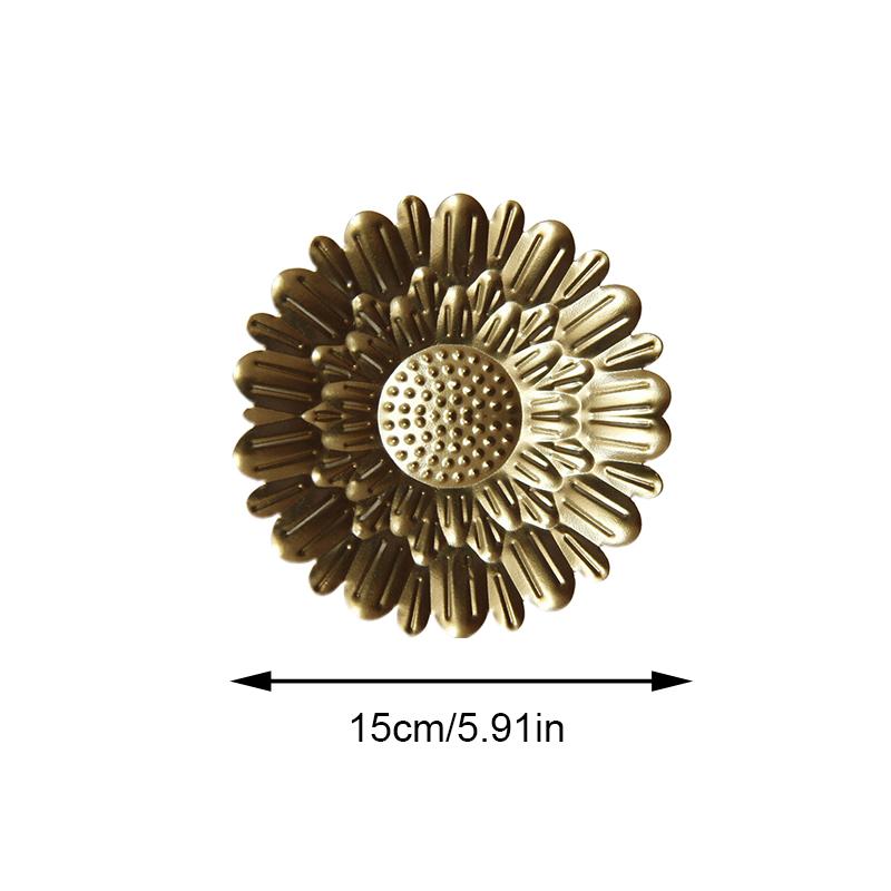 Домашний декор, круглые настенные подвески, круглые золотые настенные подвески из металла, нерегулярные настенные украшения для стен