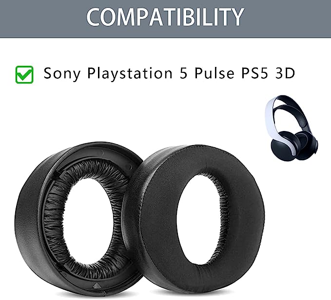 Сменные амбушюры для наушников, совместимые с Sony Sony Playstation 5 Pluse 3D PS5, наушники, наушники, амбушюры