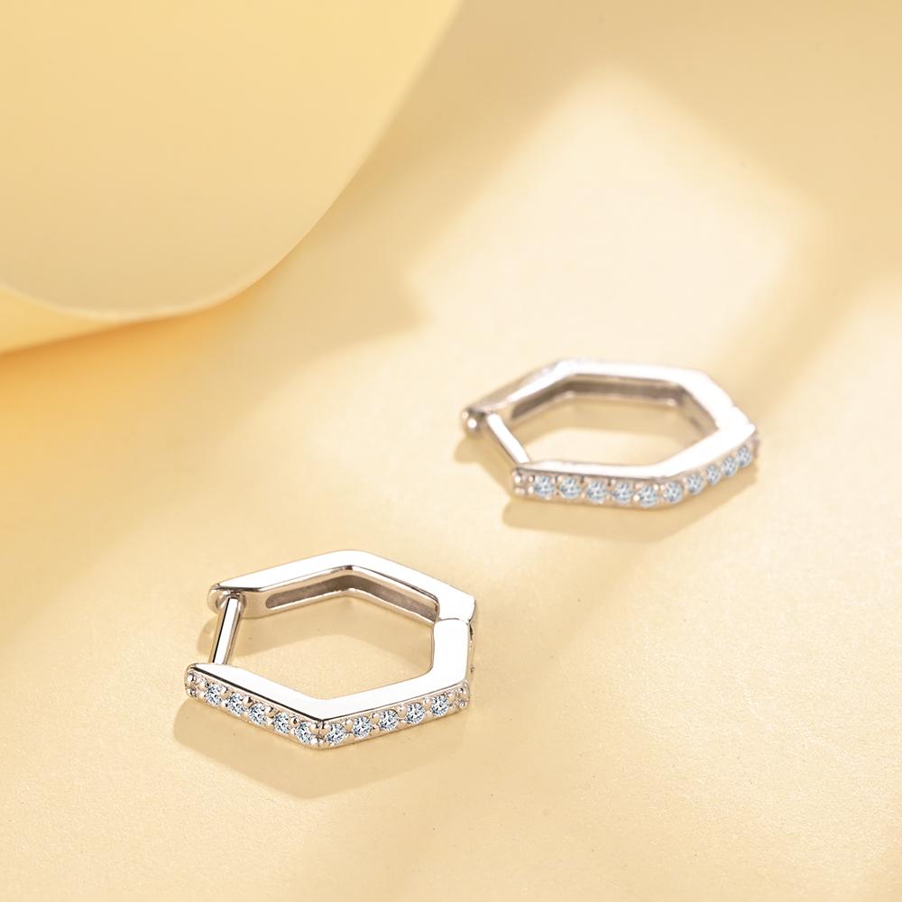 Bolaijewelry Модный дизайн из серебра 925 пробы с бриллиантовыми серьгами женские легкие роскошные элегантные изысканные украшения