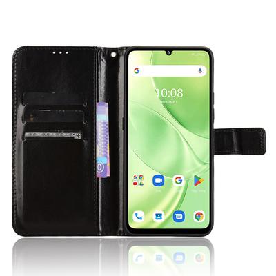 Для Umidigi G9 5G/G9A 4G/G9C 4G/G9T 4G/Note 90C/Note 90A/Note 90 Чехол Текстура Crazy Horse Искусственная кожа Чехол-кошелек для телефона