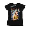 Womens/Ladies Beauty And The Beast Belle Montage Cotton T-Shirt