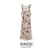 Fashion Style 2024 Autumn New Women's Clothing Stylish Easiest for Match Animal Leopard Print Print Dress 8562042