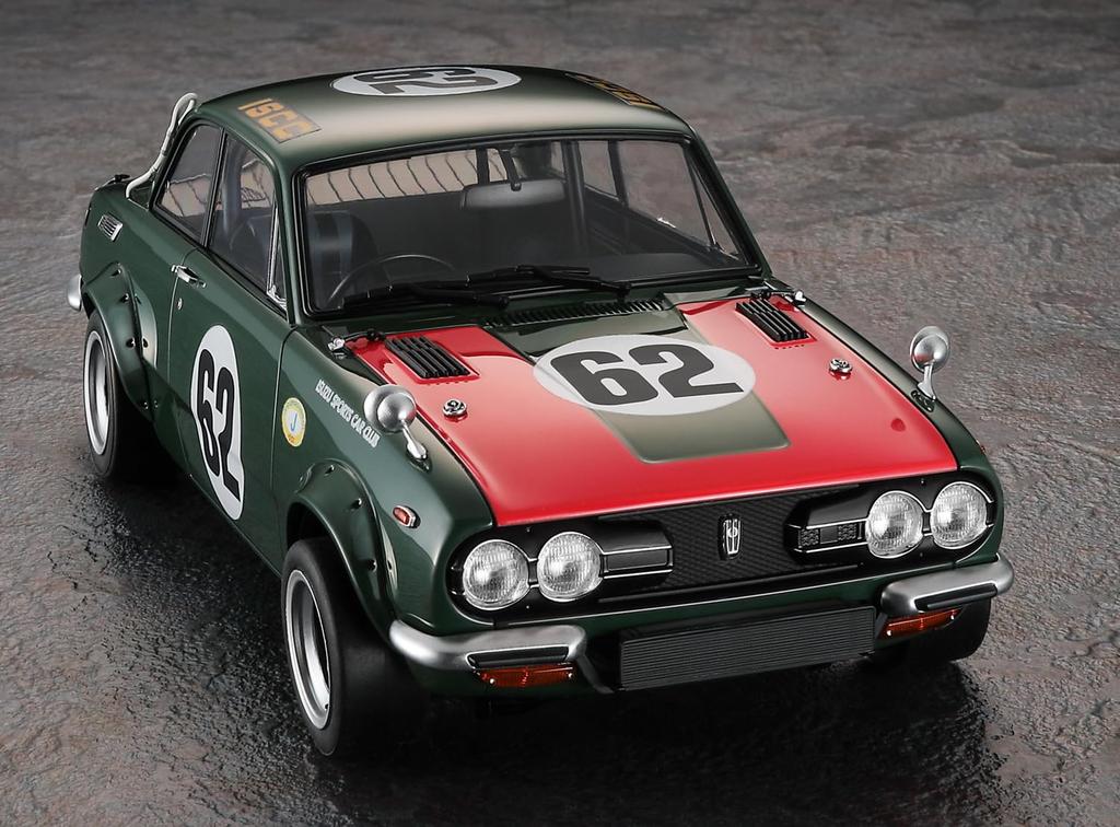 Hasegawa Масштабная модель Isuzu Bellett 1600GTR Гоночная спецификация Пластиковый набор для сборки 20749 1/24 (Автомобиль)