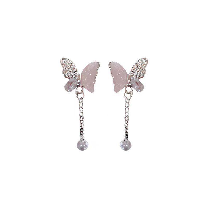 Серьги для девочек из стерлингового серебра S925 «Цветочный сезон 2025» — милый, нишевый набор на одну неделю