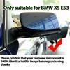 1 пара для BMW 5 серии E60 E61 E63 E64 2004-2008 M-стиль Накладки на зеркала заднего вида Боковая накладка 520i 525i 528i 528xi 530i