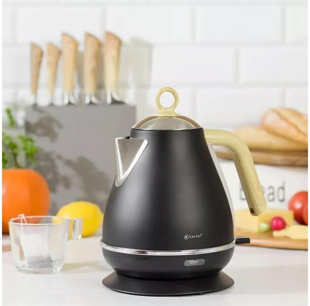 KASSEL Electric Kettle 93223 1.7 L BLACK