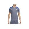 Inter Milan Dri-FIT Strike Round Neck Slim Fit Moisture-Wicking Lightweight Comfortable Short Sleeve Football Shirt Men Tops Blue Gray FN9817-491