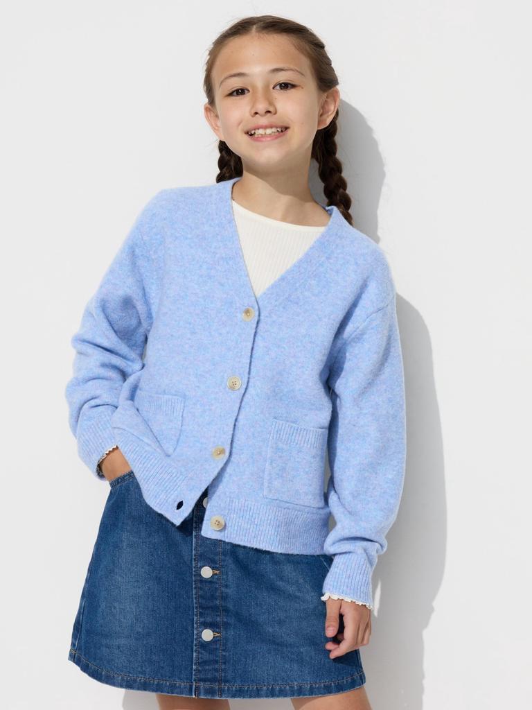 Uniqlo Girls Supleyan Cardigan