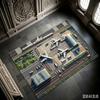 Newest Floor Mat Mini Airport Plane Runway Print Large Doormat Aviation Decor Living Room Floor Mat